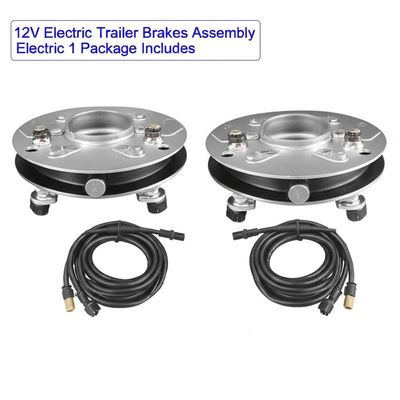 12V Electric Trailer Brakes Assembly Electric 1 Package Includes