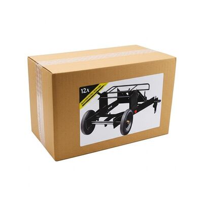 12 X 6 X 4 Inches Trailer Brakes Assembly Package Includes 1 Black Unit Heavy Duty Design for Utility and Cargo Trailers