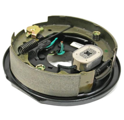3500 Lbs 10 Inch Electric Trailer Brakes Backing Plates With Handbrake