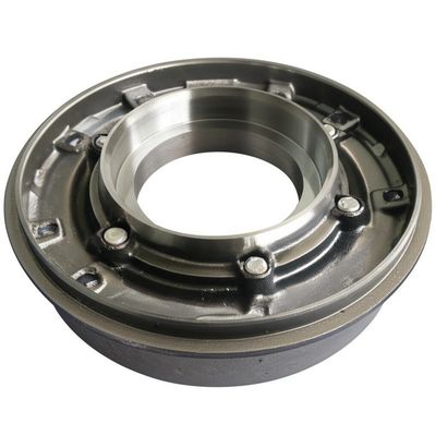 Top-rated Black Bolt-on Mounting Type Brake Drum and Brake Shoe Assembly for Commercial Vehicles